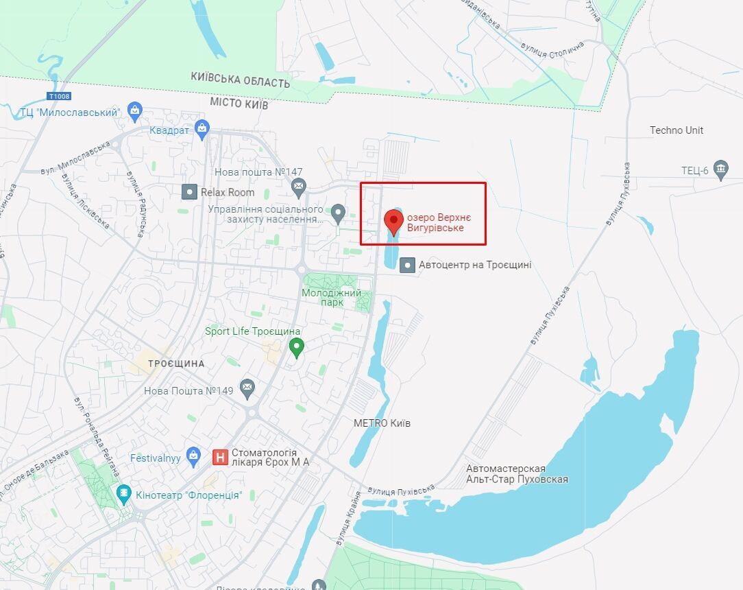 В Киеве на Троещине в озере обнаружили тело мужчины: подробности трагедии
