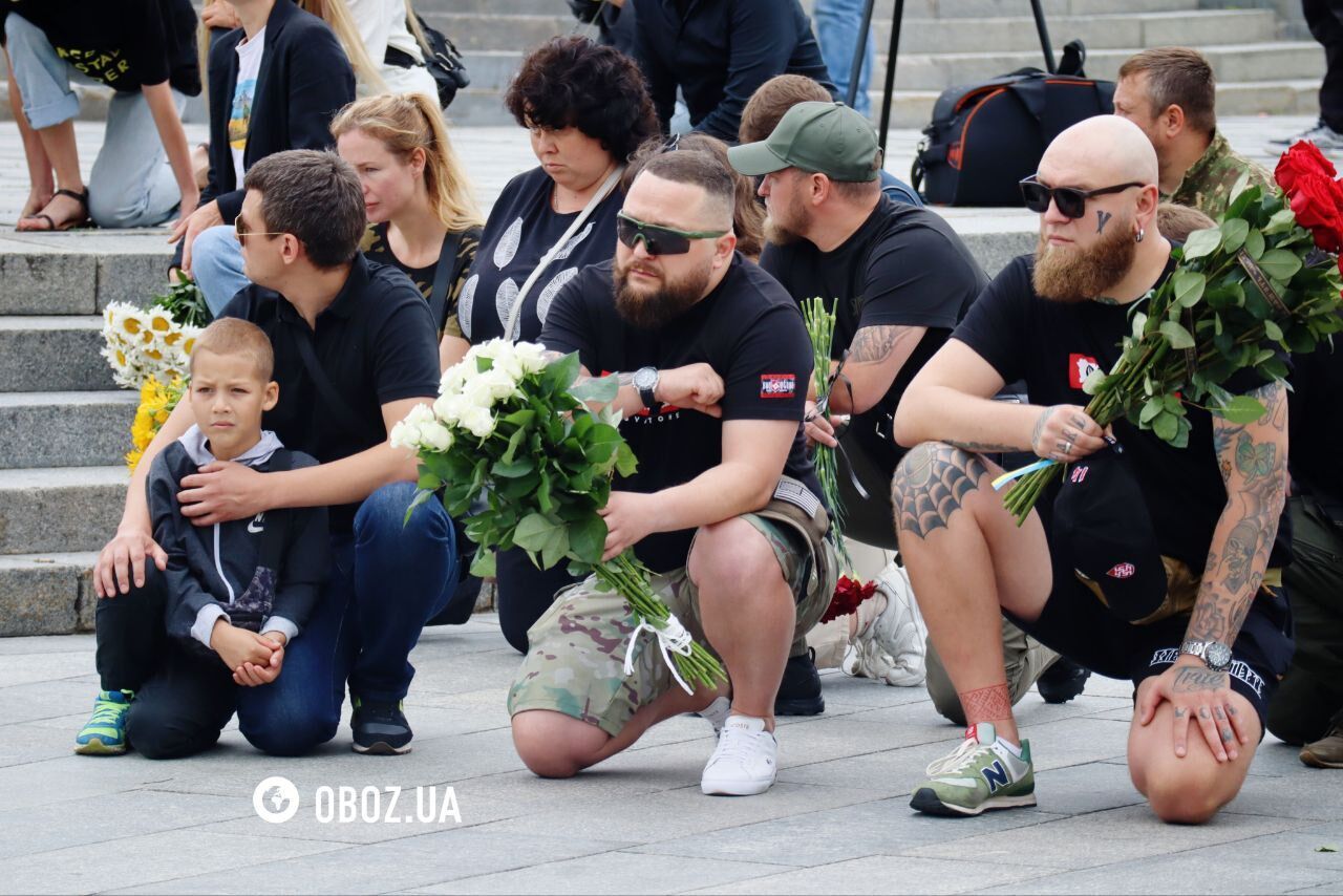 У Києві попрощались із військовослужбовицею з Криму Шурою "Ялтою" Рязанцевою. Фото і відео