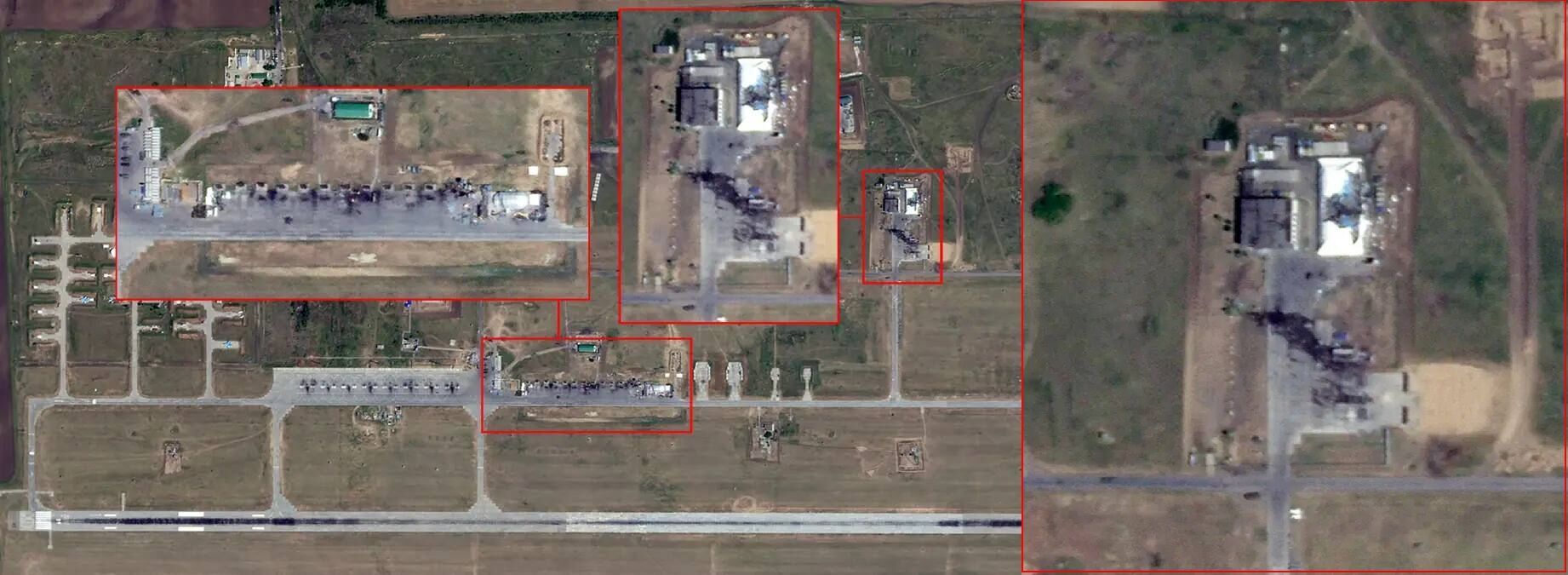 Пропали пять самолетов: опубликованы спутниковые фото аэродрома "Морозовск" в РФ после ночной атаки
