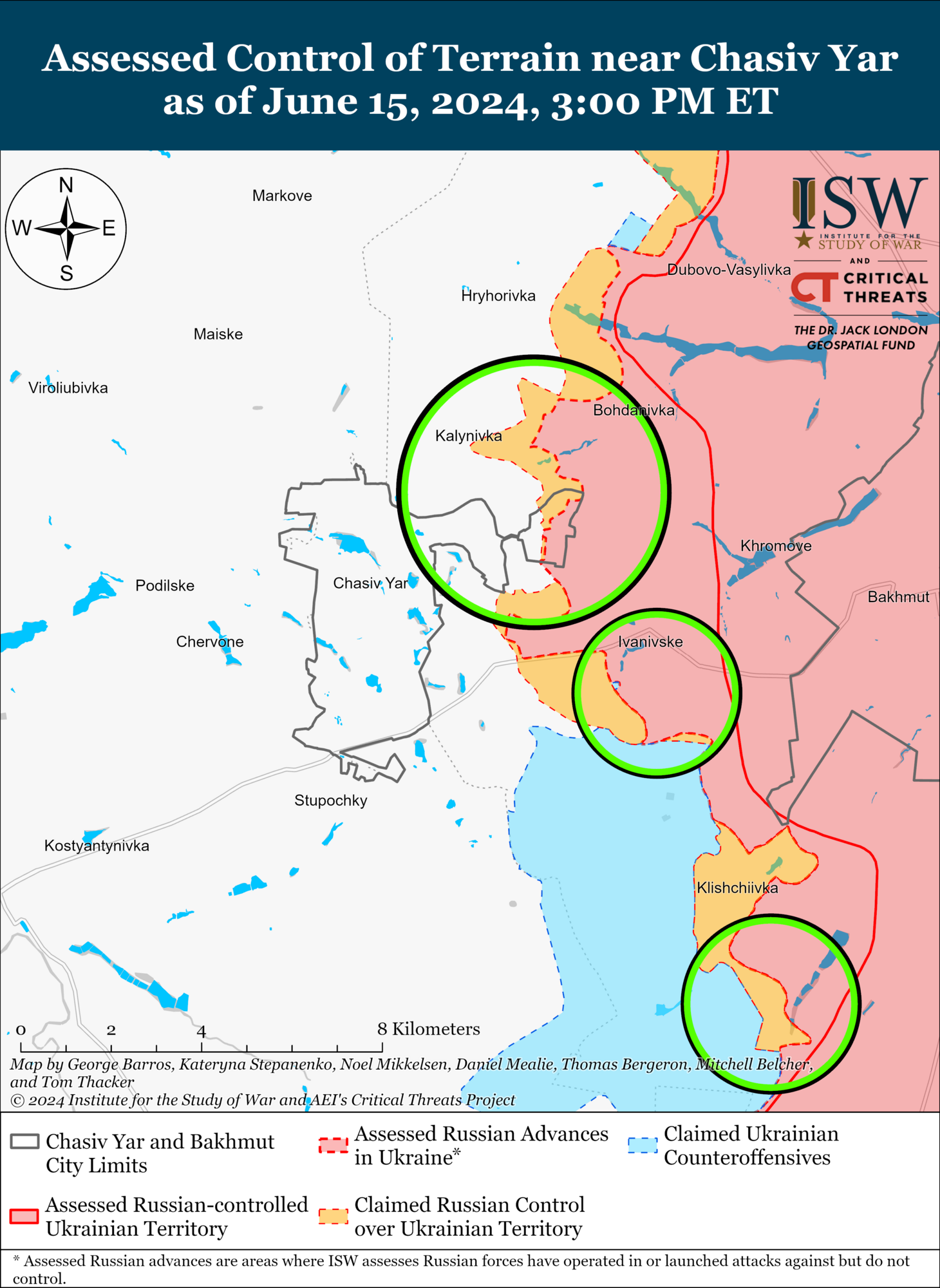 Оккупантам удалось продвинуться на Донетчине и Харьковщине: карты DeepState и ISW