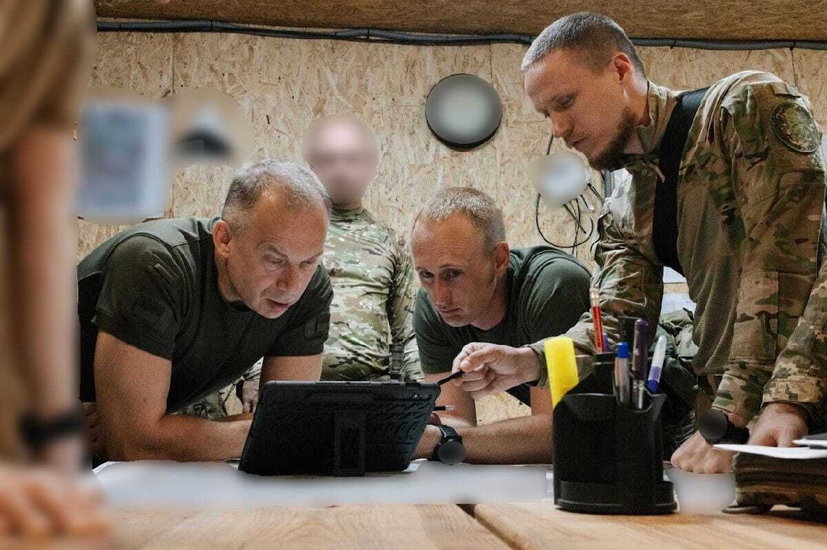 Сырский продолжает работать на востоке Украины