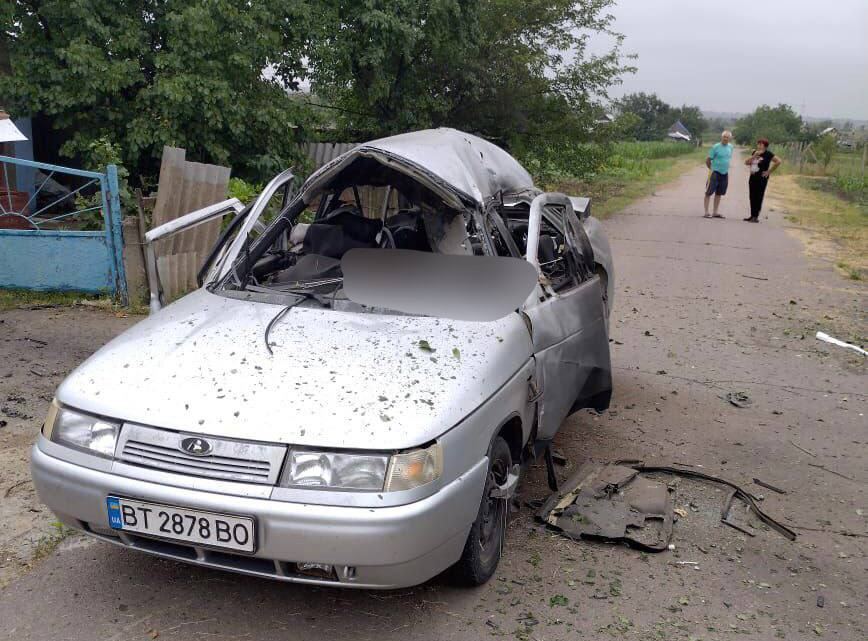Окупанти атакували дроном-камікадзе авто на Херсонщині: загинув чоловік. Фото 