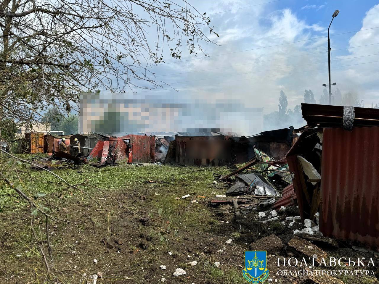 Окупанти завдали удару по Полтавщині: пошкоджено багатоповерхівки і ЛЕП, постраждали 22 особи. Фото і відео