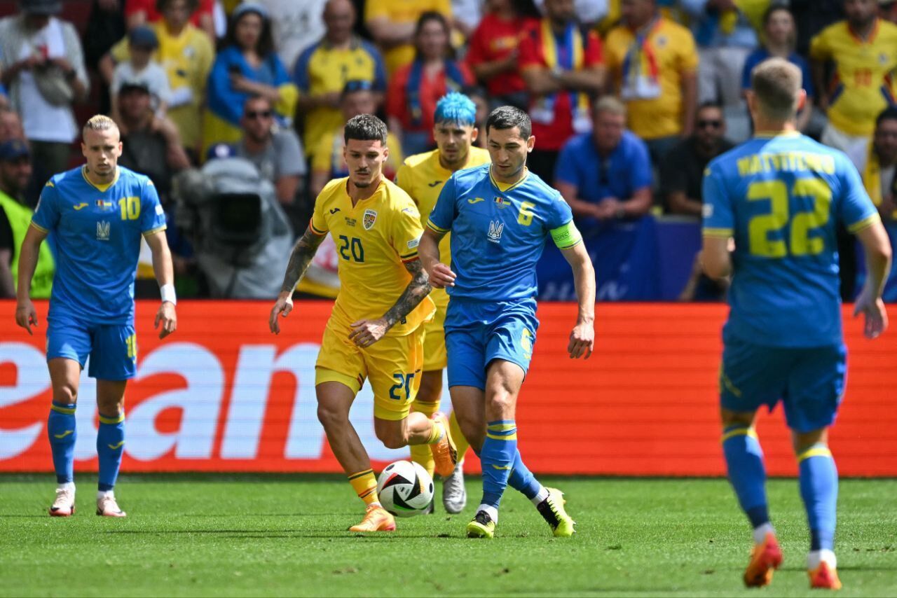 "Этого не произошло": капитан сборной Украины выступил с заявлением после поражения от Румынии на старте Евро-2024
