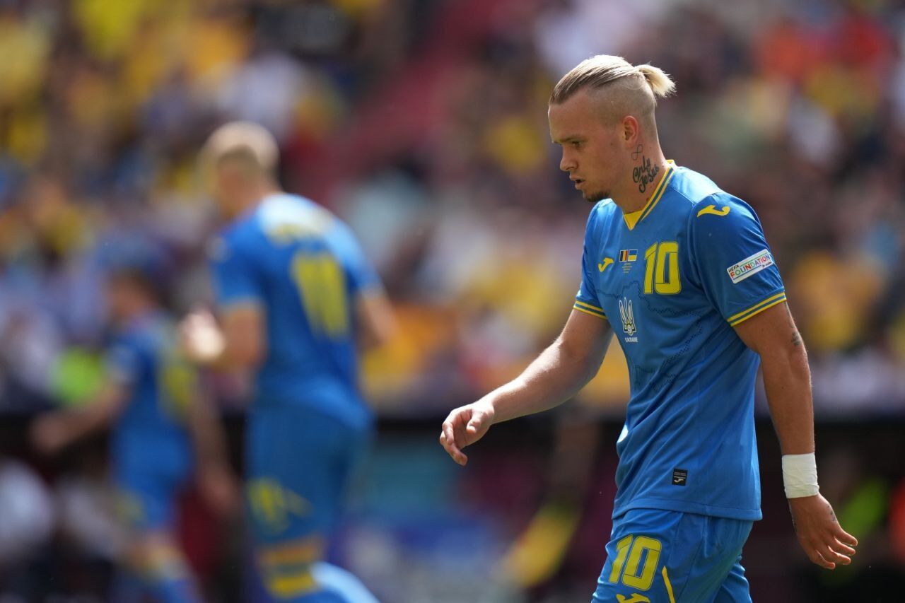 "Этого не произошло": капитан сборной Украины выступил с заявлением после поражения от Румынии на старте Евро-2024