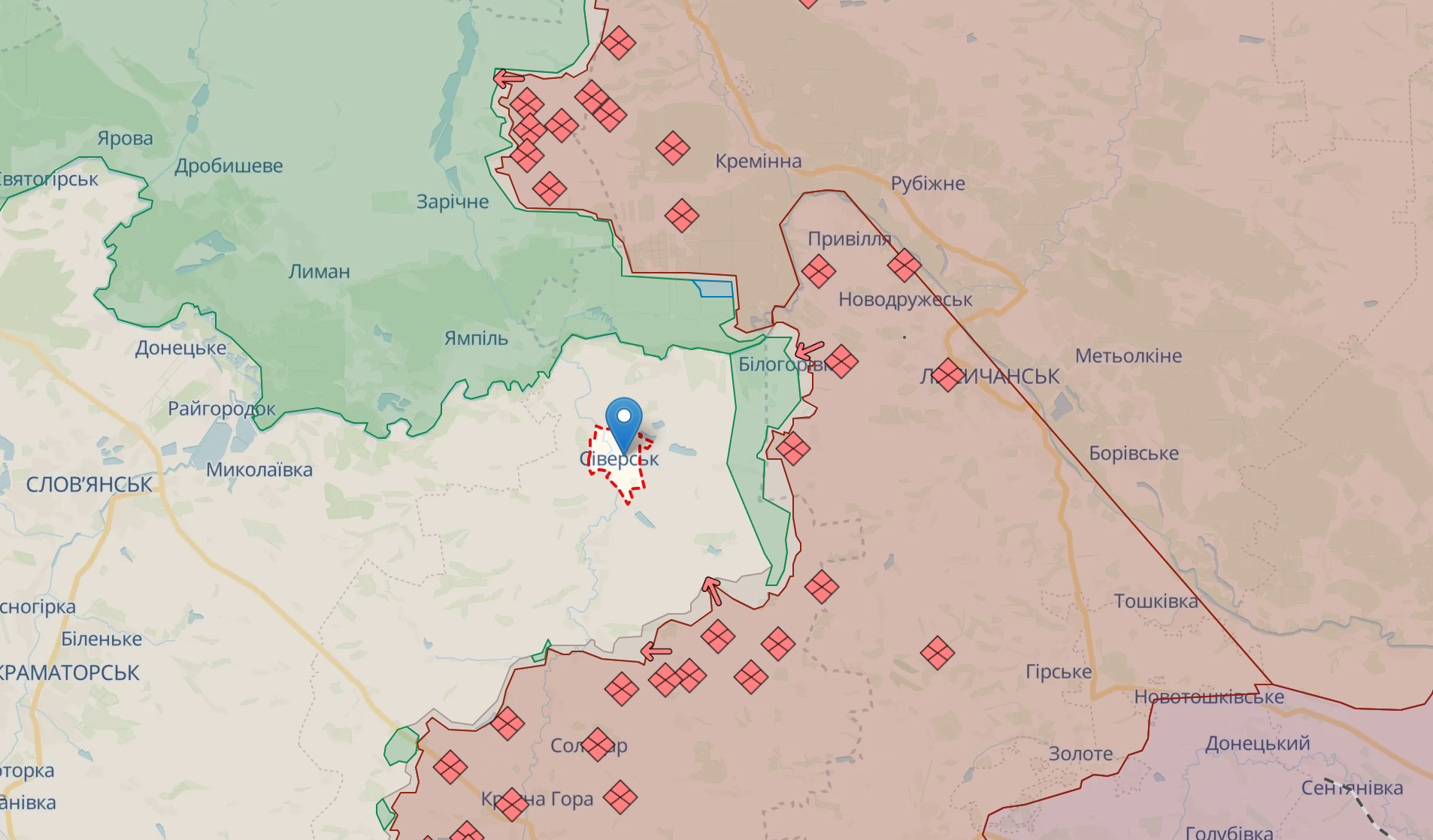 Оккупанты проводят штурмы в районе Волчанска, на Северском направлении с начала суток горячее всего – Генштаб