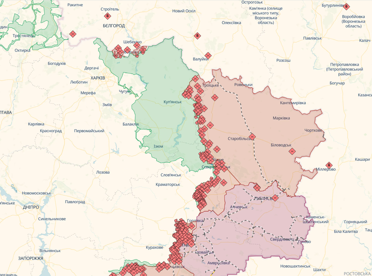 Після тривалого затишшя ворог активізувався на Торецькому напрямку – Генштаб