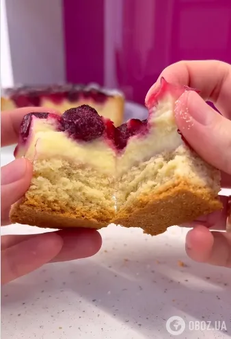 Заливний пиріг з вишнями: простий рецепт, з яким впораються всі