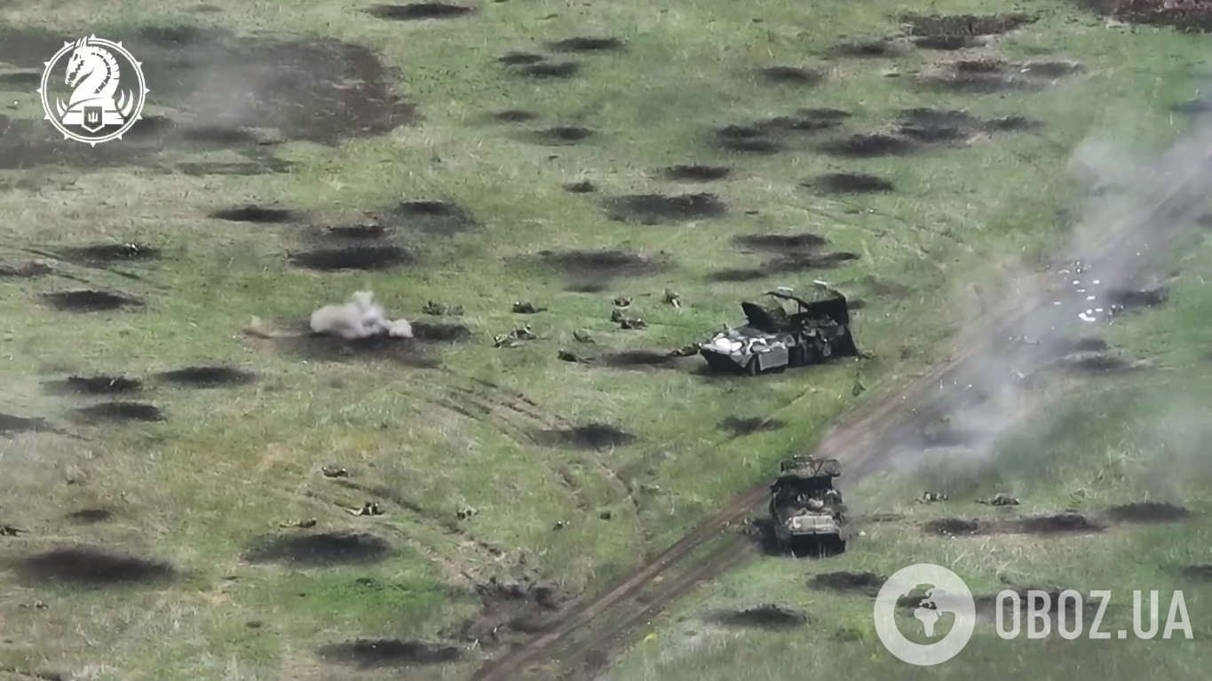 Повторными ударами украинские воины добили вражескую пехоту