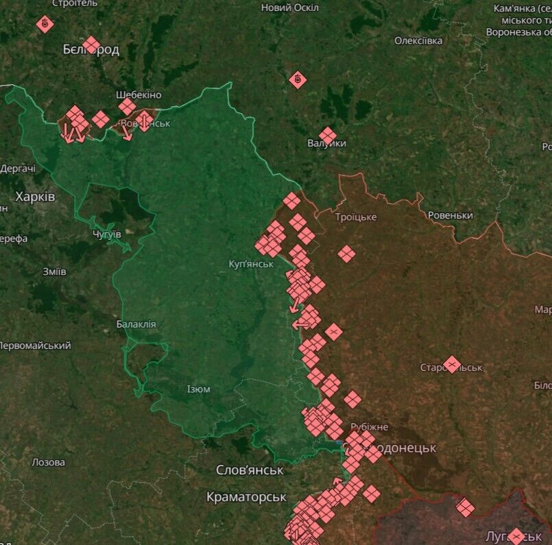 Враг активизировался на Торецком направлении: в Генштабе рассказали, где идут ожесточенные бои. Карта