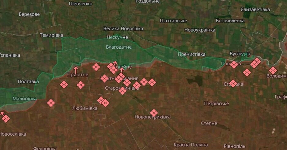 Ворог активізувався на Торецькому напрямку: в Генштабі розповіли, де йдуть запеклі бої. Карта