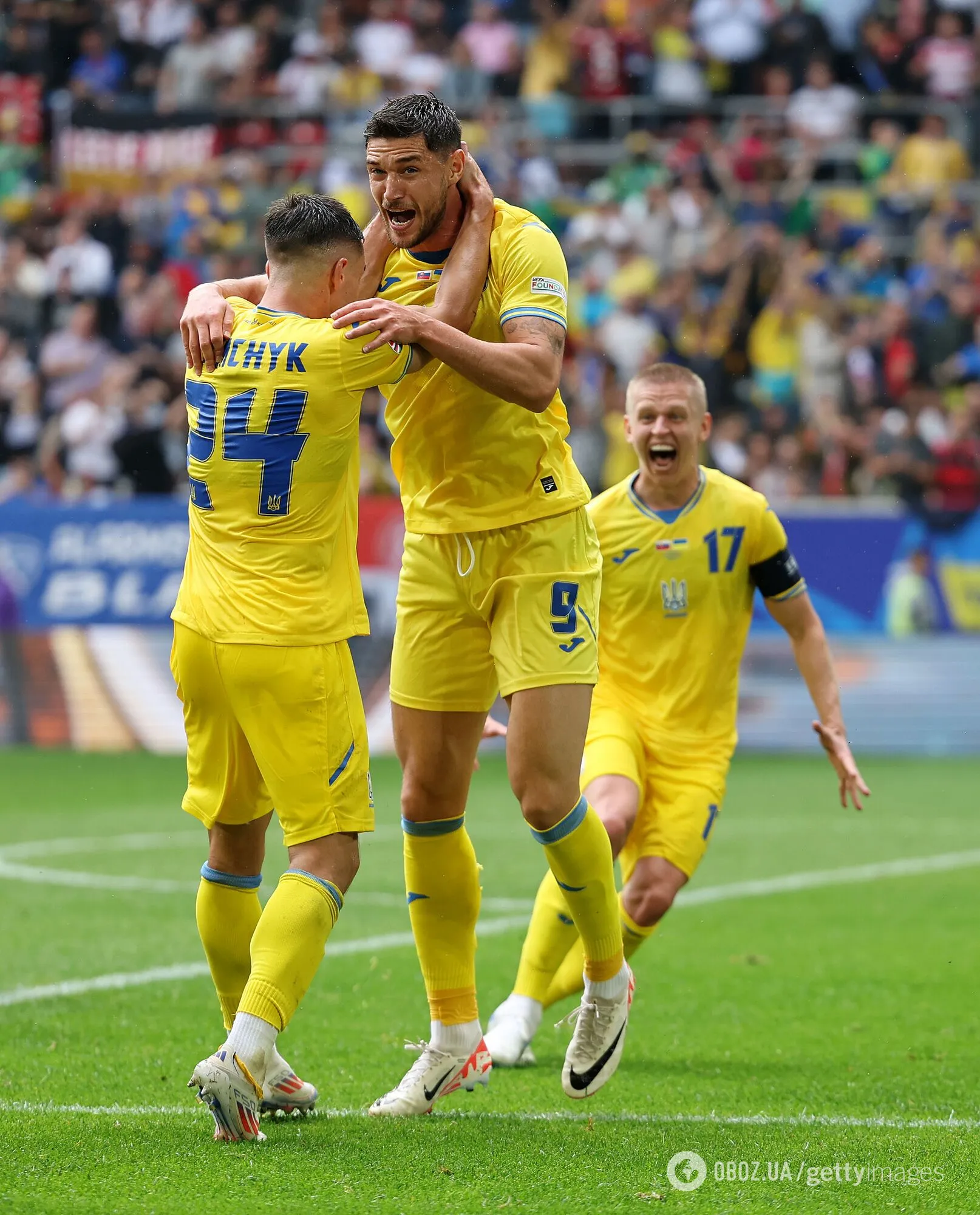 Украина перевернула игру: видео голов матча Евро-2024 со Словакией