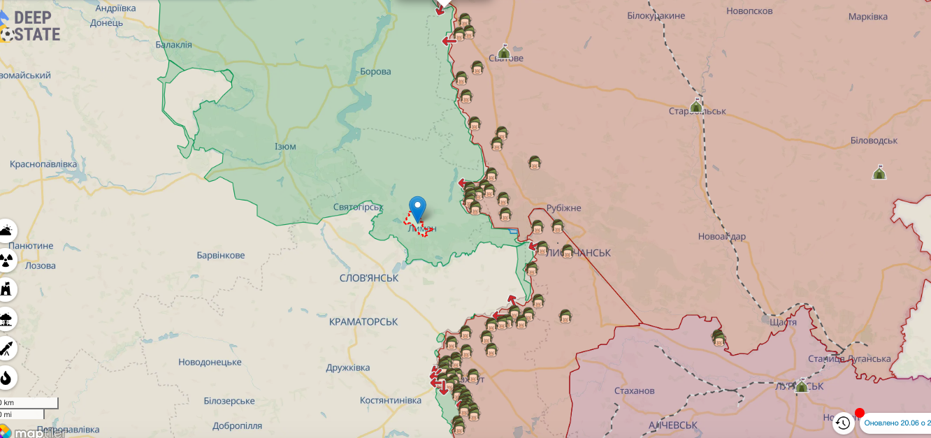 Генштаб: ворог зачаївся на Харківщині, на Покровському і Лиманському напрямках гаряче