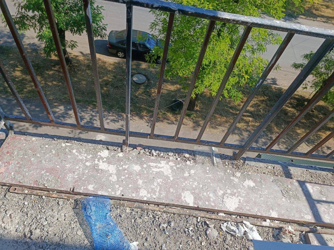 Балкон квартиры на бульваре Хмельницкого, 20А