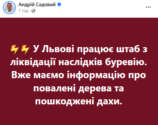 Ветер валил деревья: Львов и область накрыла мощная гроза с градом. Фото и видео