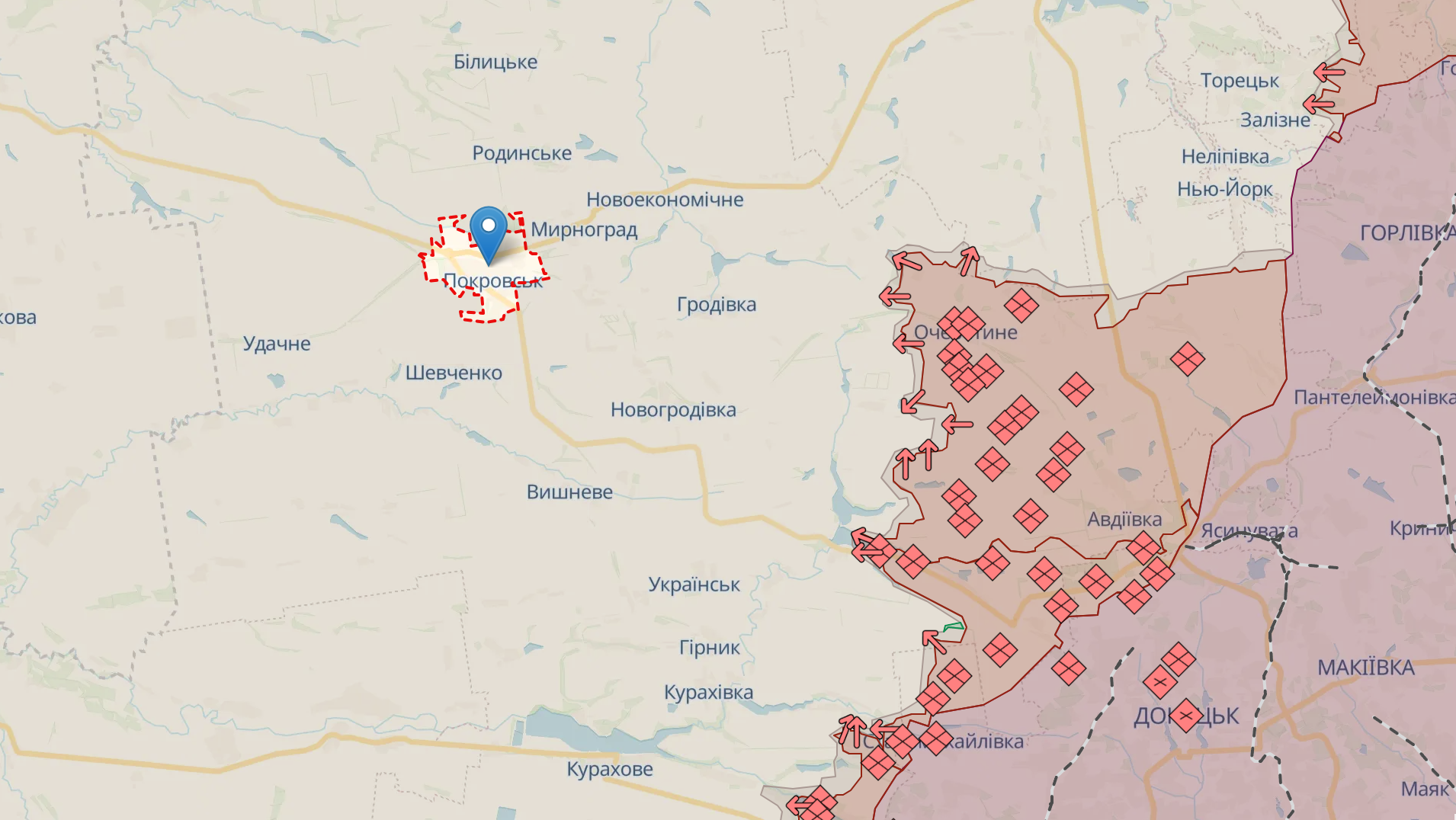 На Покровском направлении с начала суток произошли десятки боев, враг давит на позиции Сил обороны – Генштаб