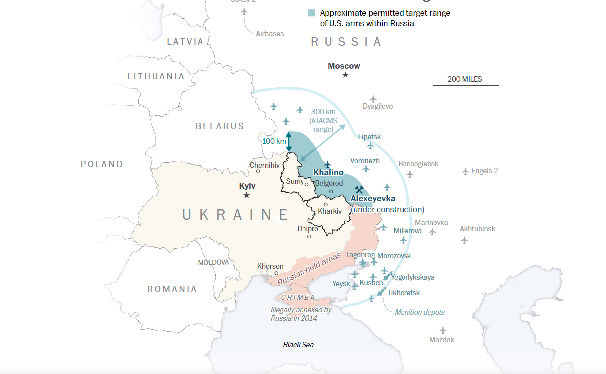 Ограничения США не позволяют Украине атаковать аэродромы на территории РФ – WP