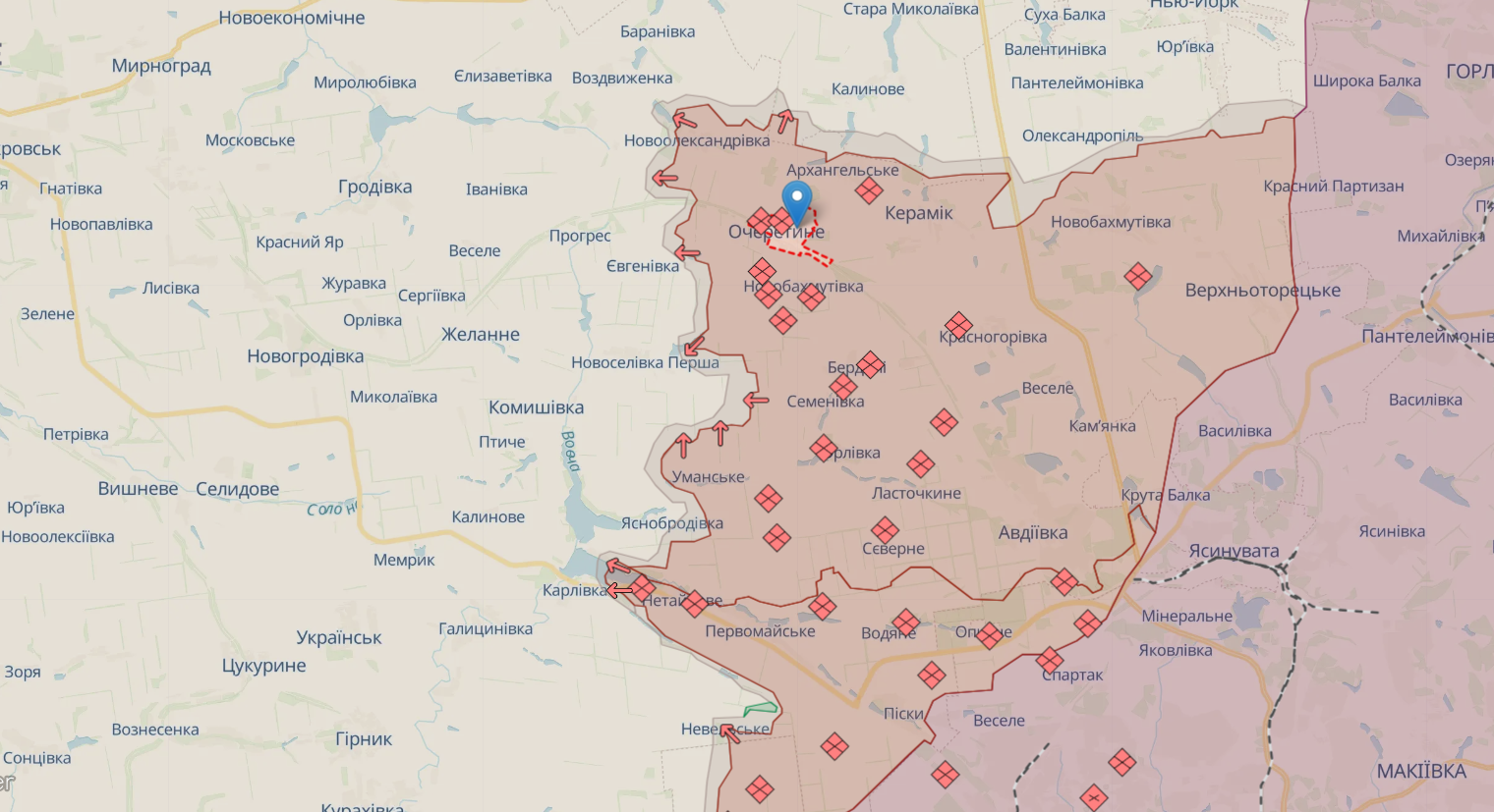 Ворог тисне на Покровському напрямку, за добу відбулося 161 бойове зіткнення – Генштаб