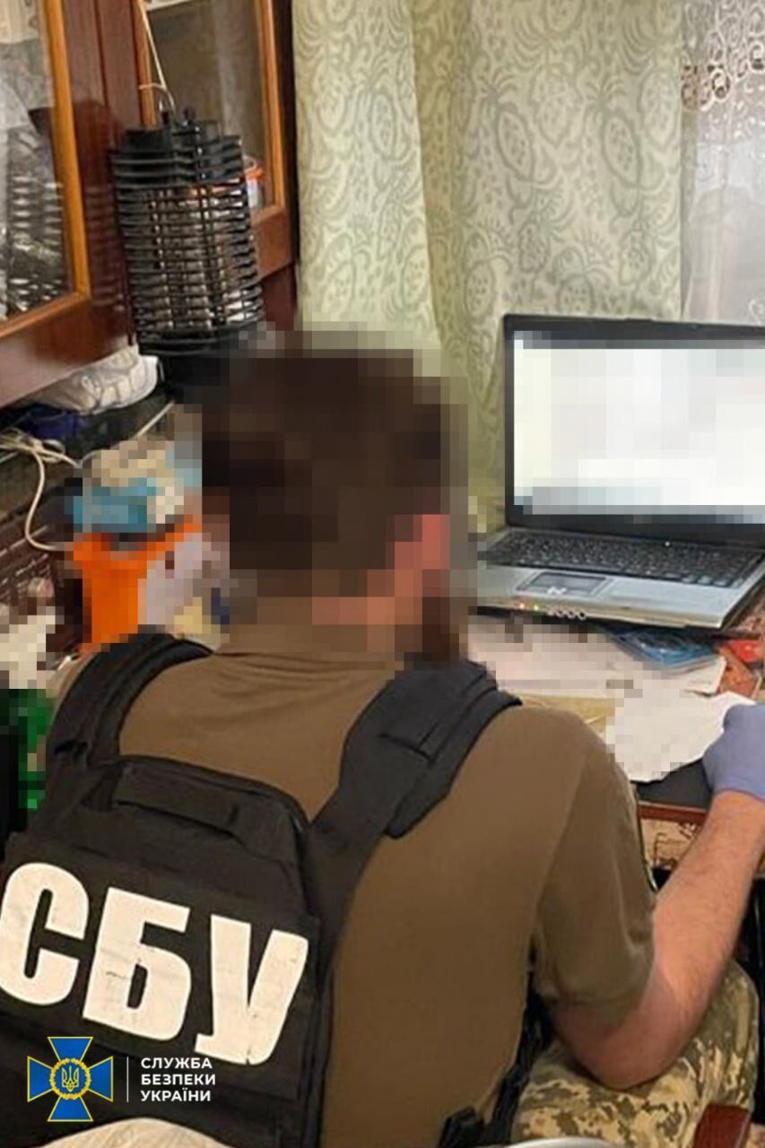СБУ задержала в Днепре информатора, который сливал оккупантам геолокации ВСУ и призывал к захвату власти в Украине. Фото