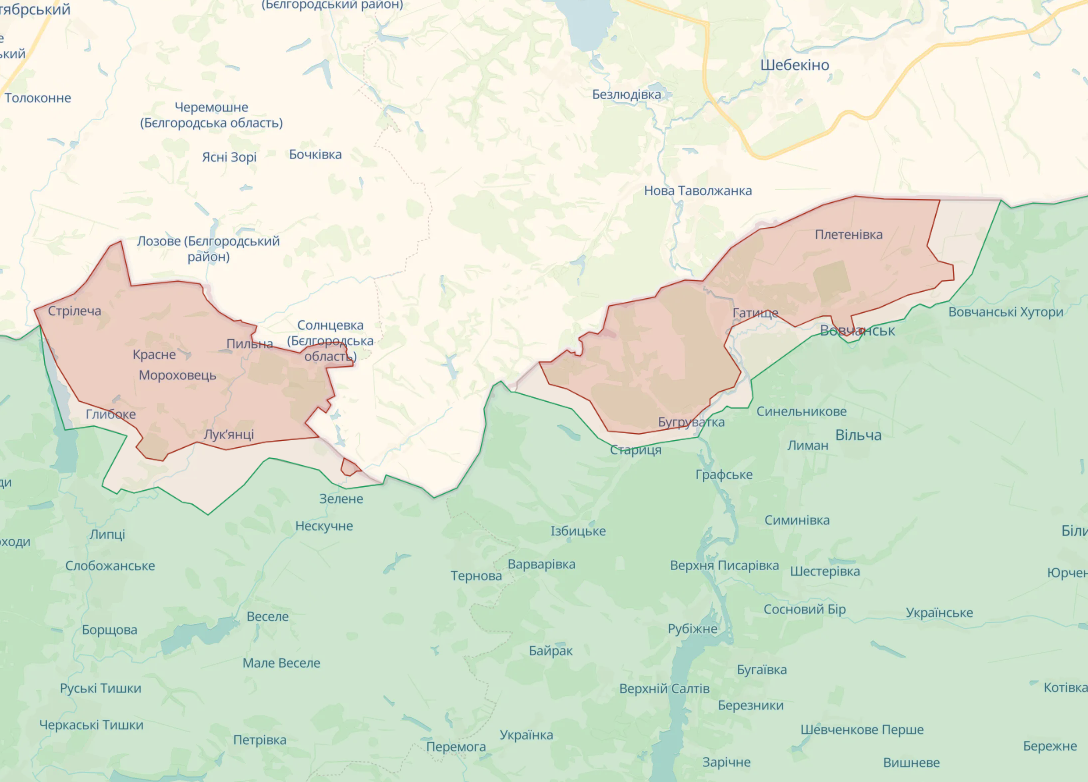 В районе Волчанска идут бои, на Покровском направлении враг пытается прорваться из района Очеретино – Генштаб