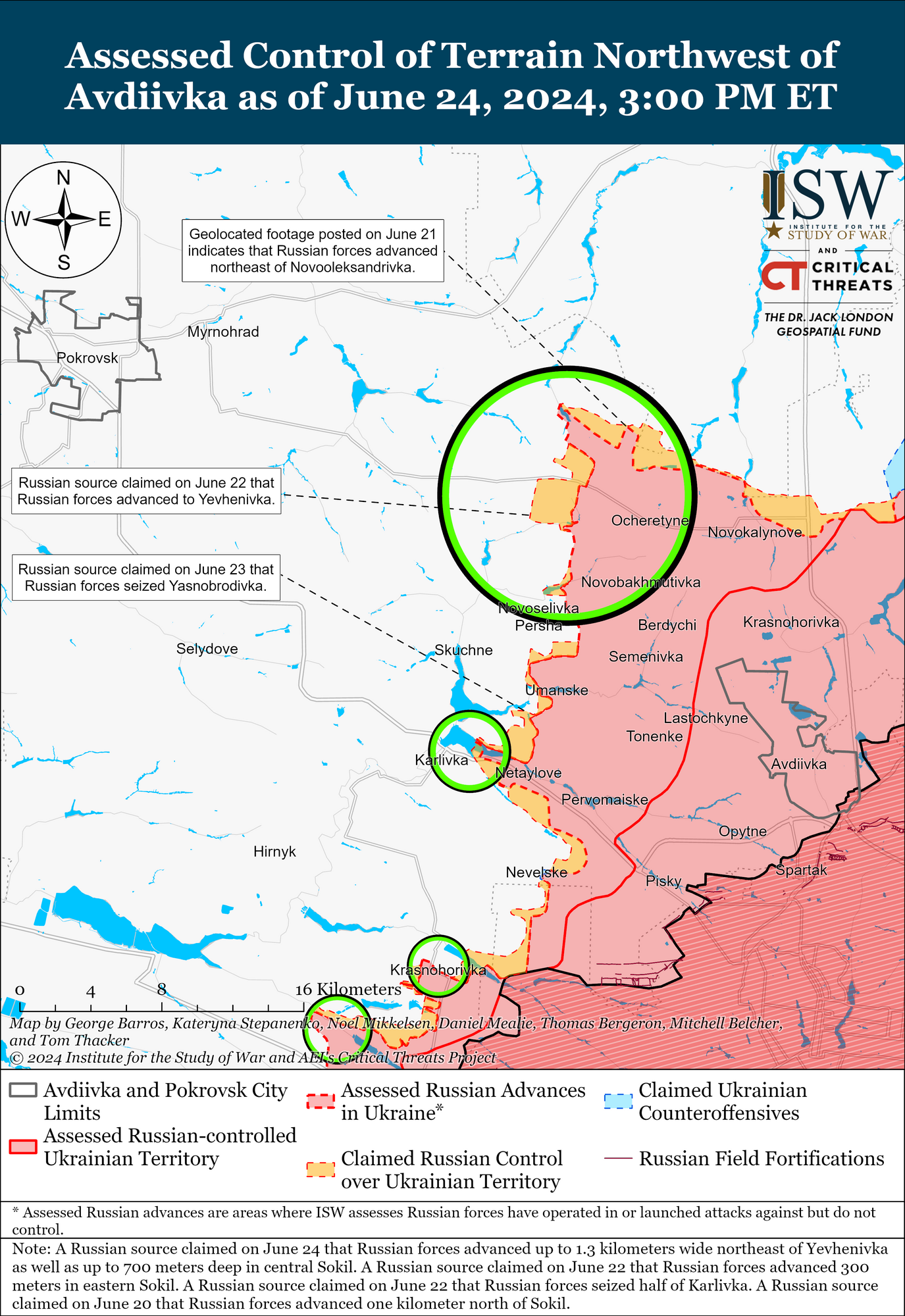 ВСУ провели контратаки и вернули себе некоторые позиции на Харьковщине, оккупанты продвинулись на Донетчине: анализ ISW
