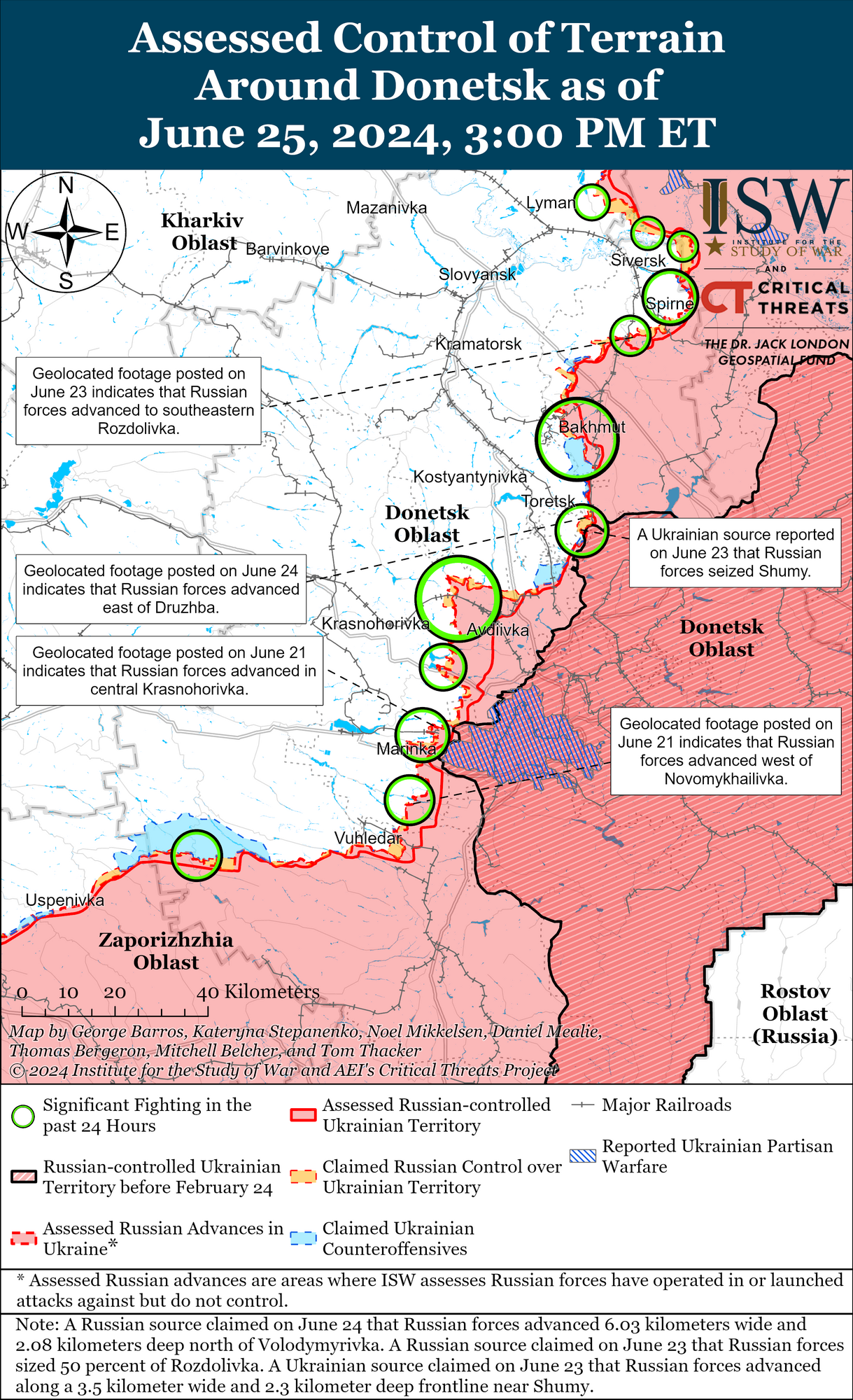 У ВСУ есть успехи в Волчанске, оккупанты не прекращают штурмы в Донецкой области: анализ ISW