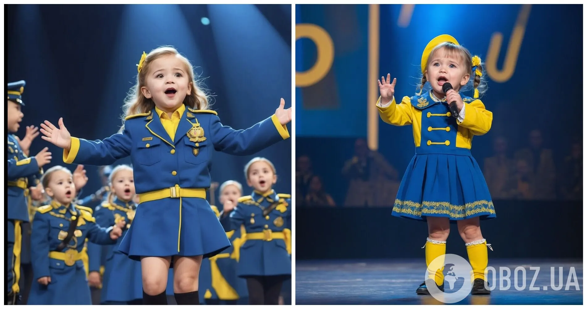 Осторожно, ИИ! Украинцы "попались" на еще один фейк с детьми: в сети массово распространяют фото девочек в сине-желтой форме