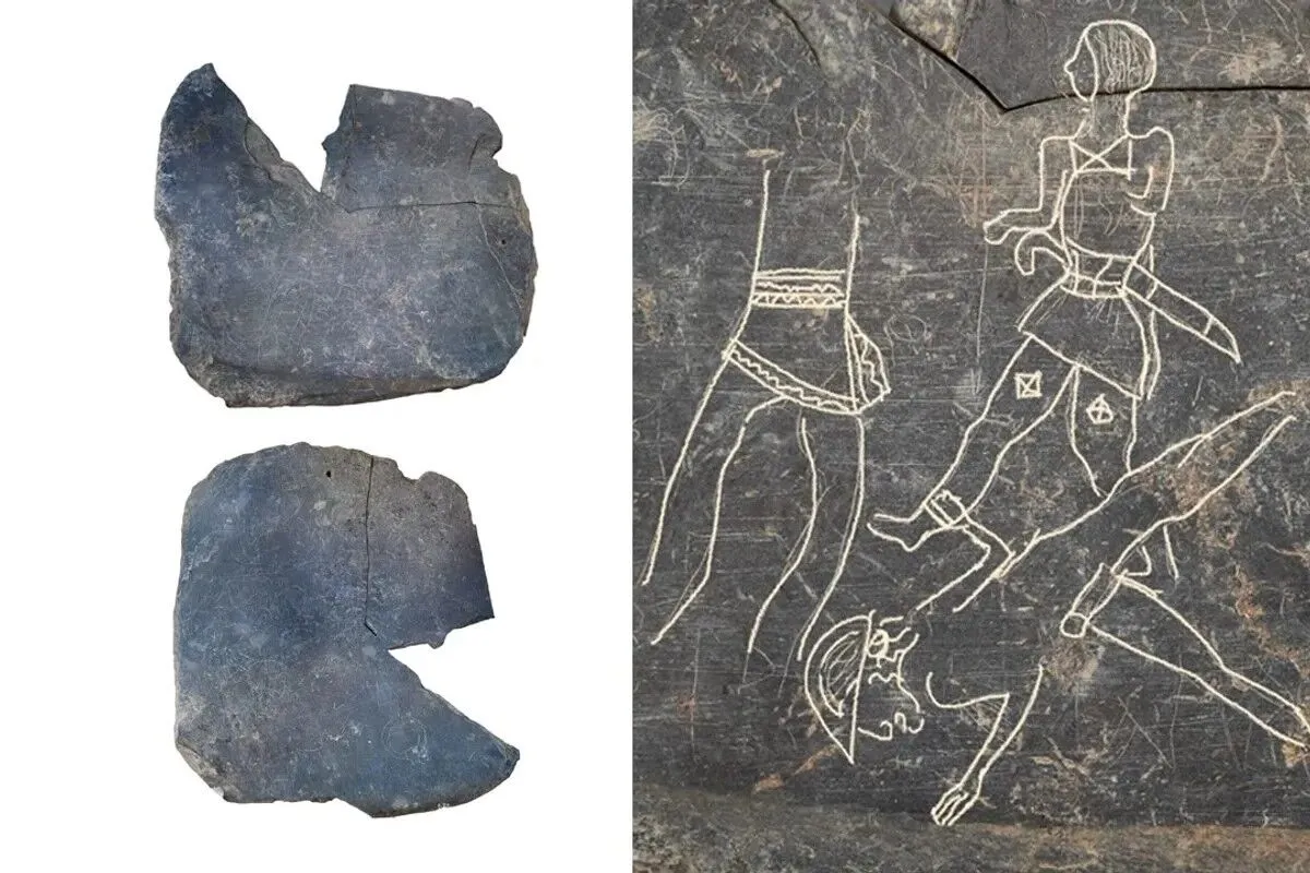 27 знаків і розмиті контури воїнів. В Іспанії археологи випадково натрапили на алфавіт давно зниклої цивілізації
