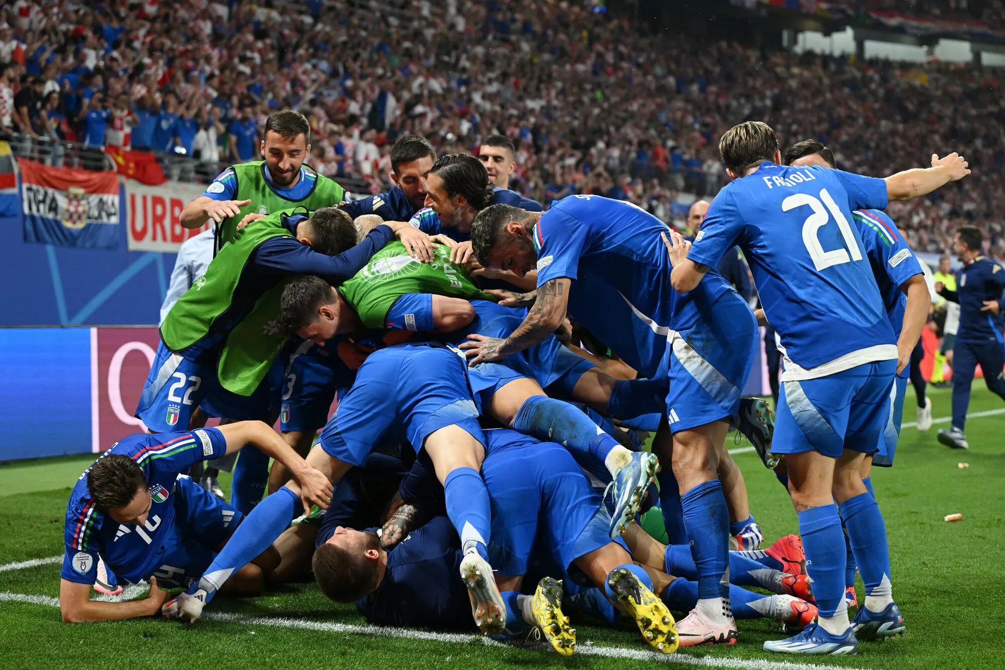 Швейцария – Италия: хроника и результат матча 1/8 финала Евро-2024