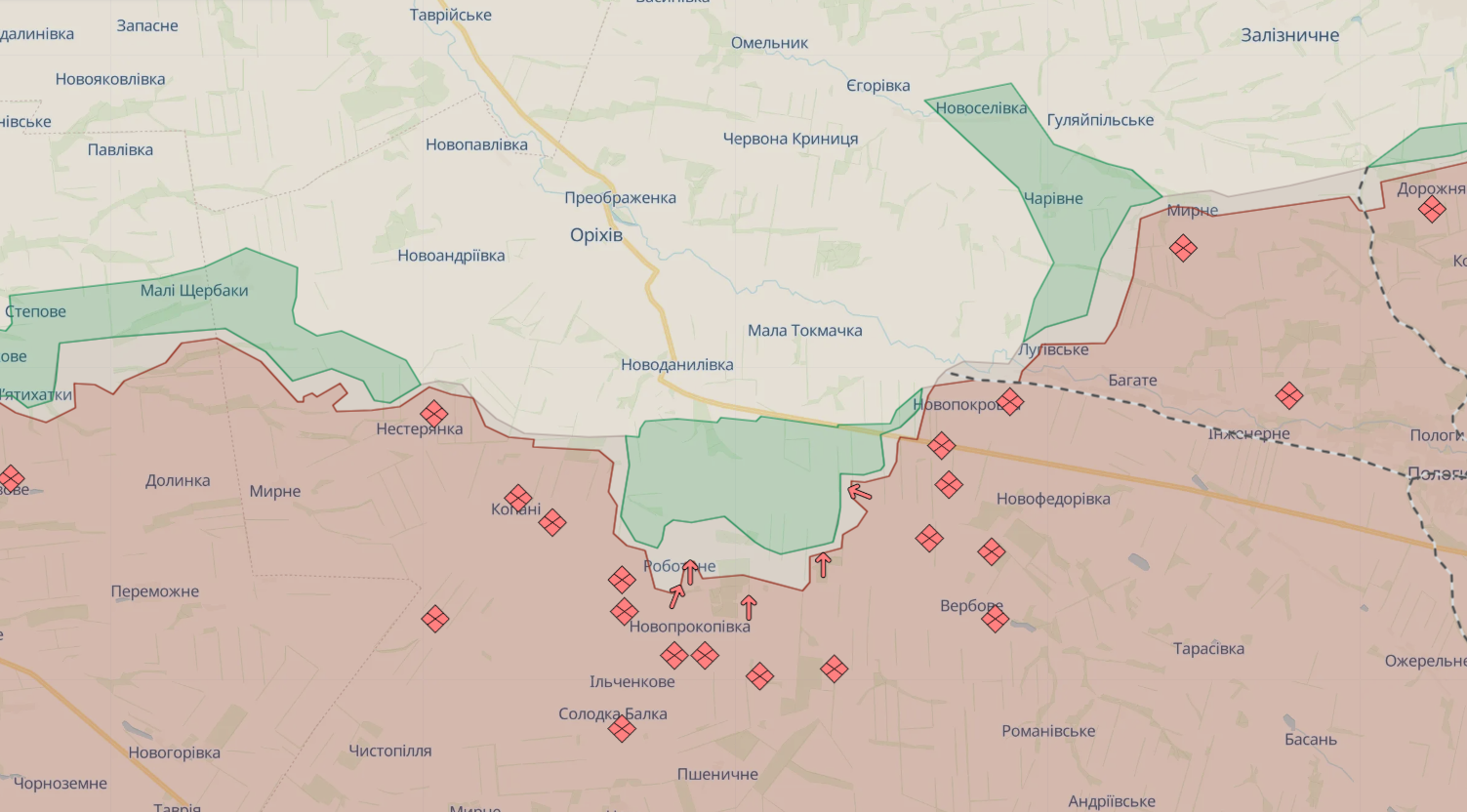 Оккупанты ведут штурмы в районе Волчанска, на Северском направлении нарастили интенсивность наступательных действий - Генштаб