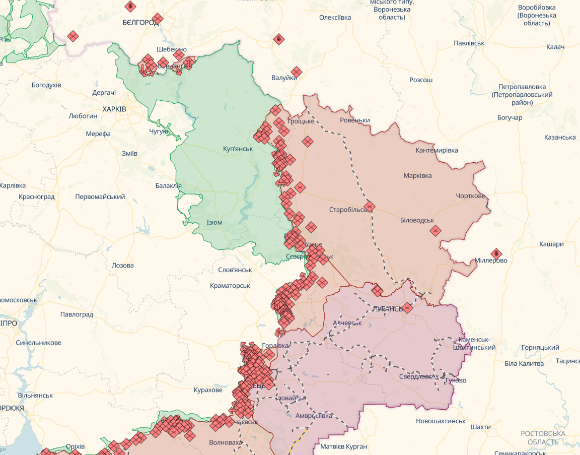 Оккупанты пытаются вклиниться в украинскую оборону на Краматорском направлении – Генштаб