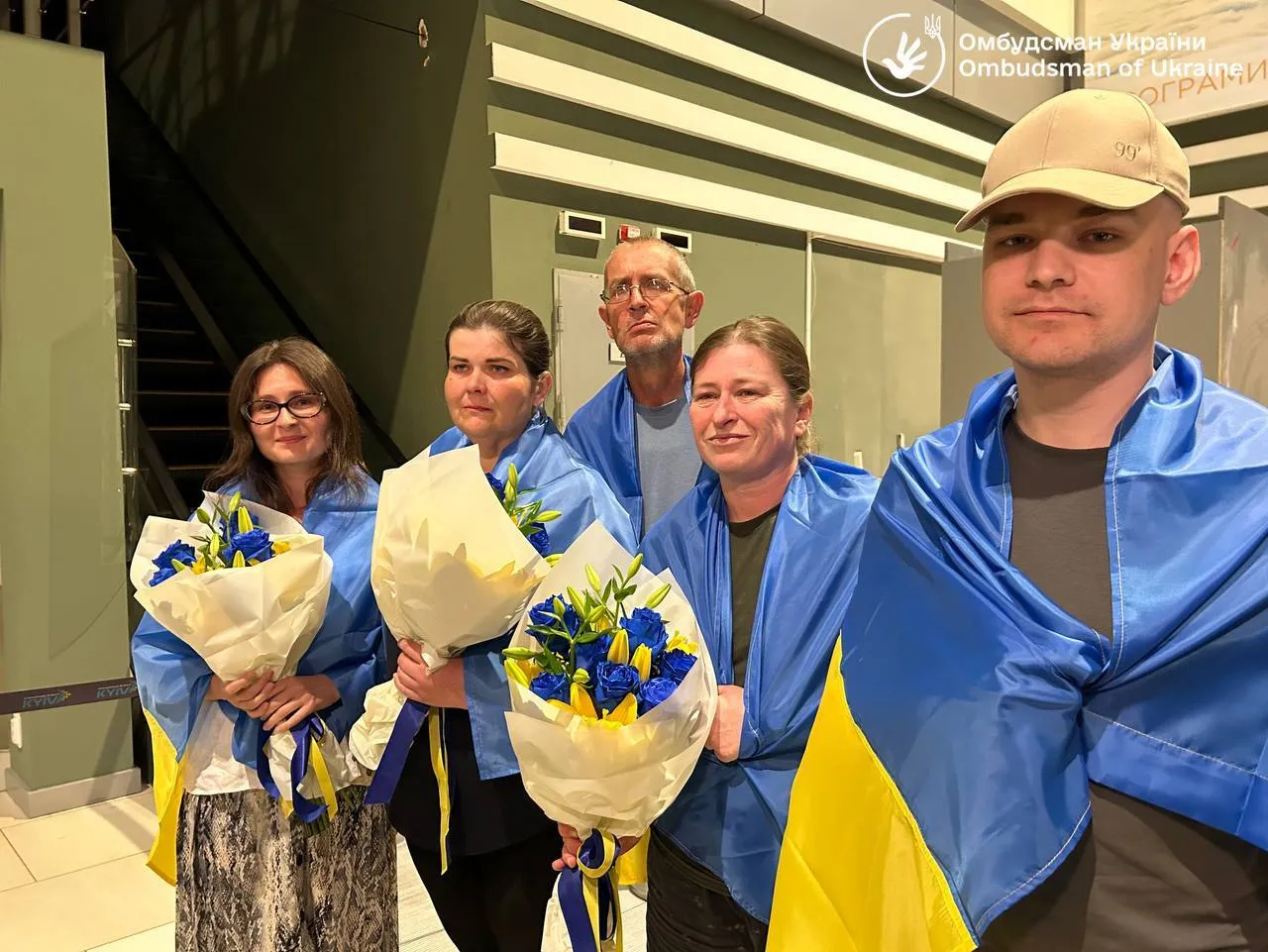 Украина вернула из российского плена десять гражданских: что о них известно