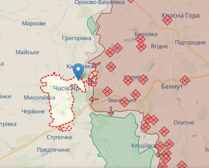 Армия РФ атакует по нескольким направлениям: произошло 90 боевых столкновений – Генштаб