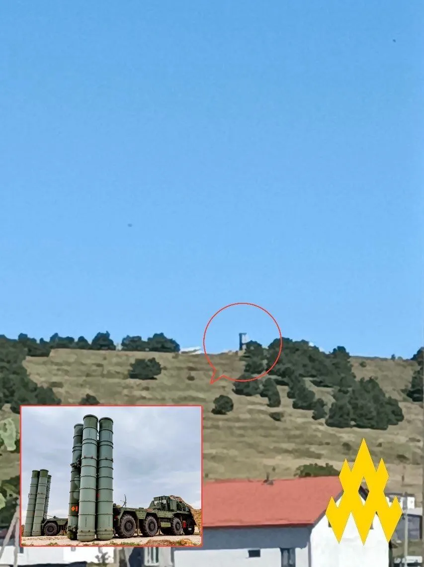 Агенты "Атеш" обнаружили ПВО оккупантов под Симферополем и намекнули на "бавовну". Фото