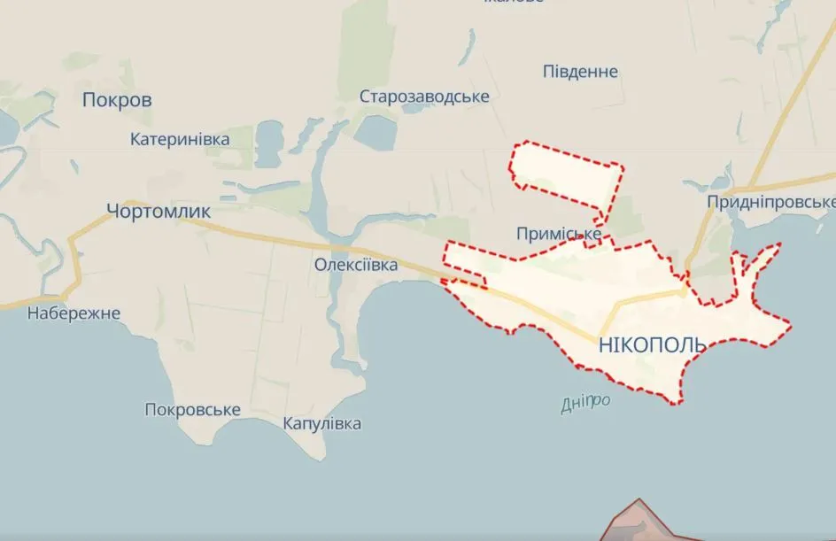 Россияне более 10 раз обстреляли Никопольщину: выгорело 2,5 га пшеницы, есть разрушения. Фото