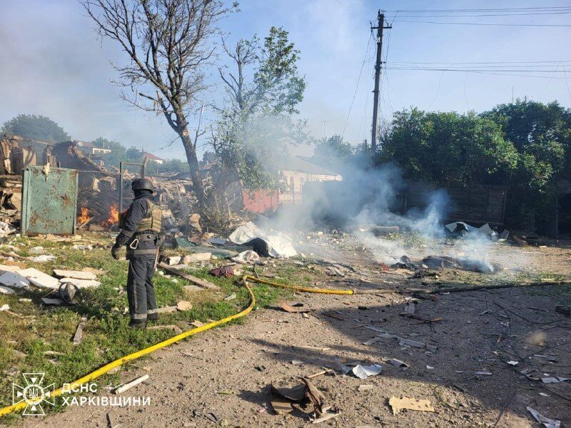 Окупанти вдарили по Куп'янську на Харківщині, постраждав чоловік. Фото
