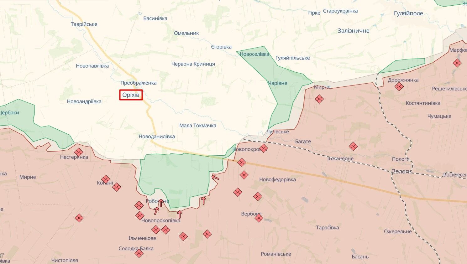 На Покровском направлении самая высокая интенсивность атак врага: в Генштабе рассказали о ситуации. Карта