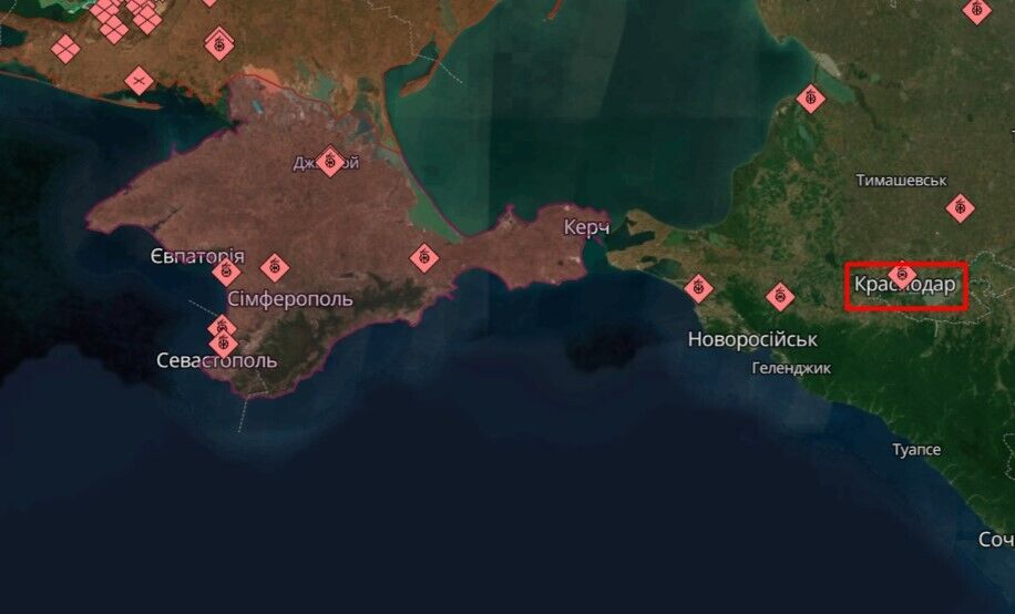 Генштаб заявил об ударах по паромной переправе в Крыму и терминалу в Краснодарском крае, но затем удалил пост