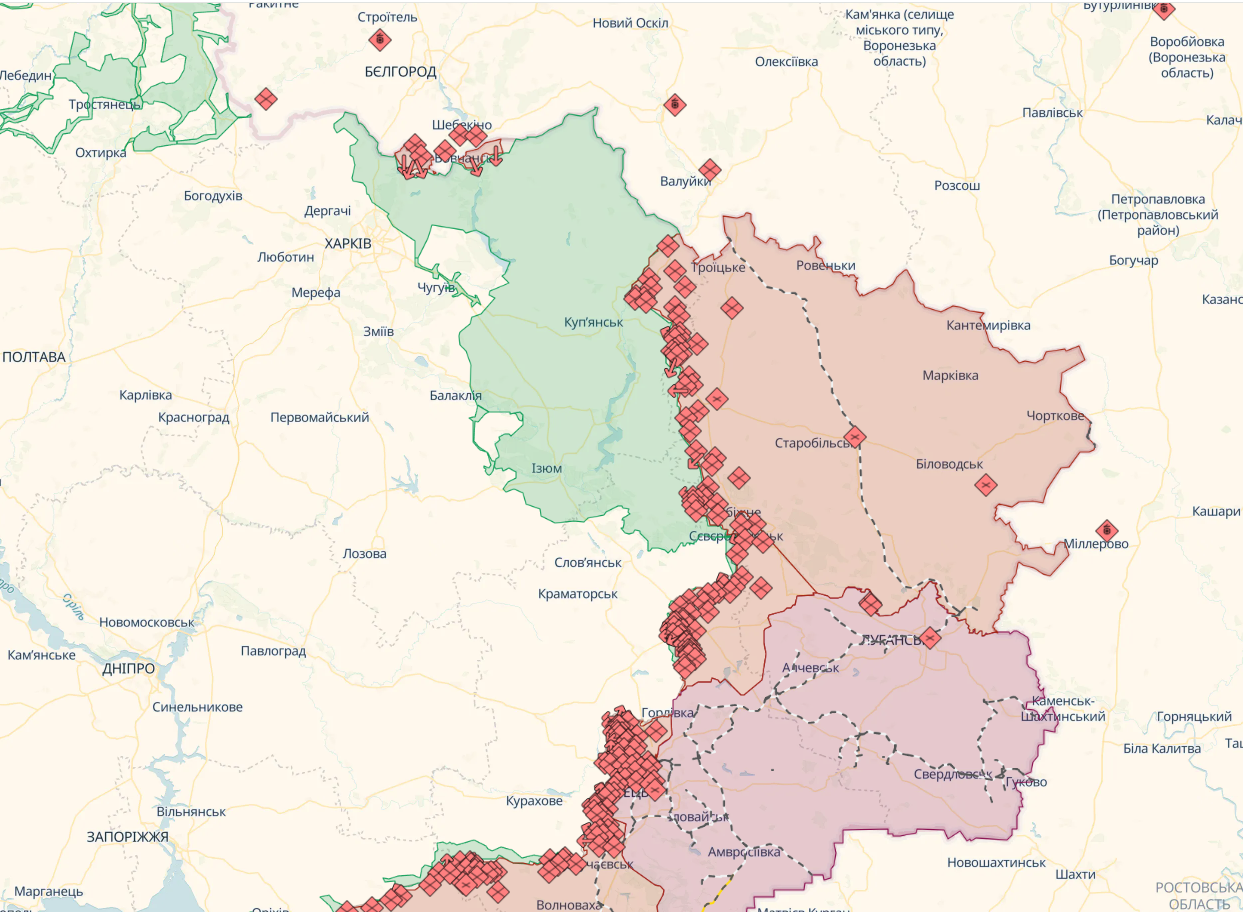 Окупанти намагаються покращити свої позиції на Лиманському напрямку, ЗСУ ламають їхні плани – Генштаб