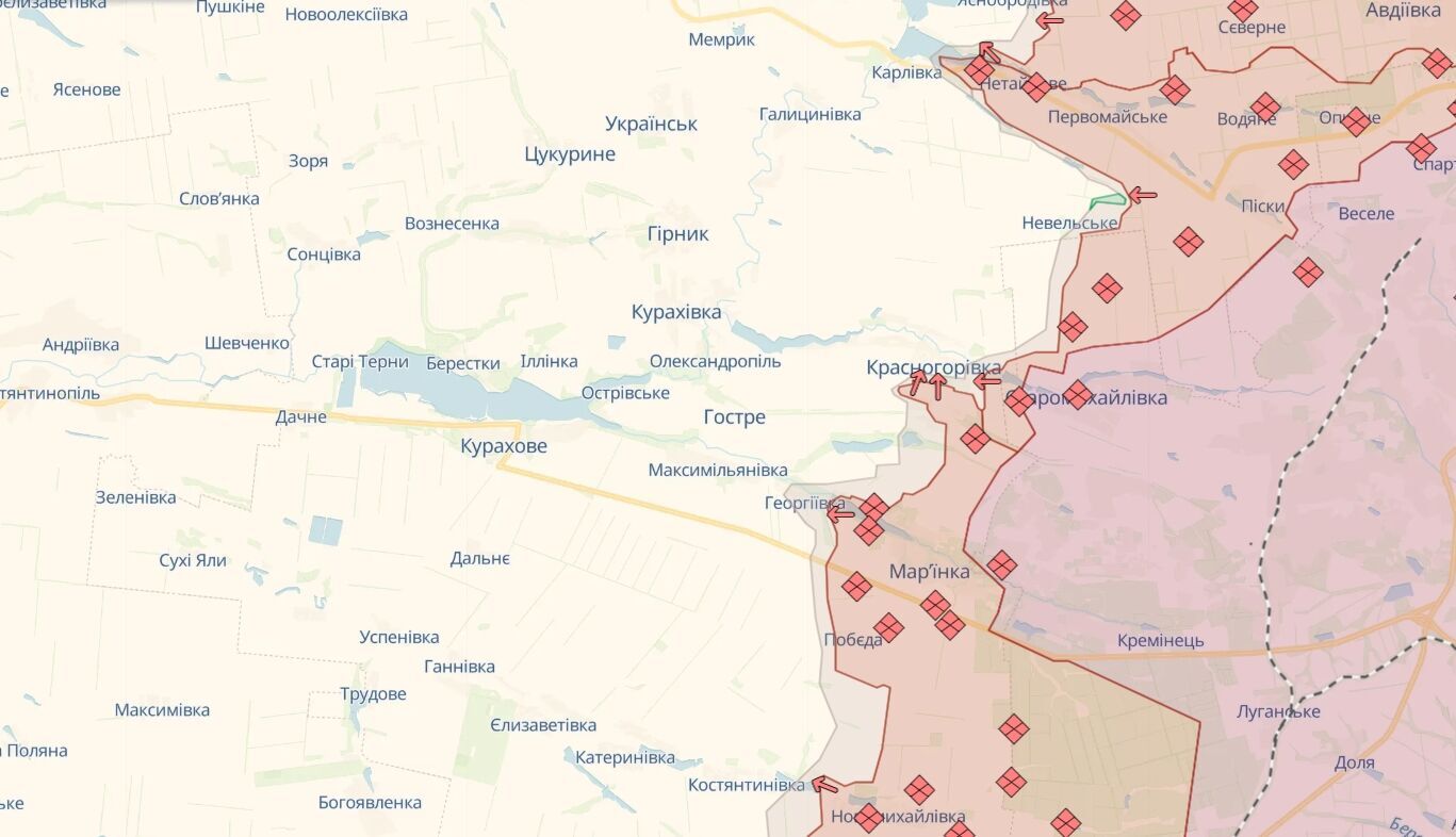 Відбулась половина усіх бойових зіткнень: у Генштабі назвали два найгарячіших напрямки фронту
