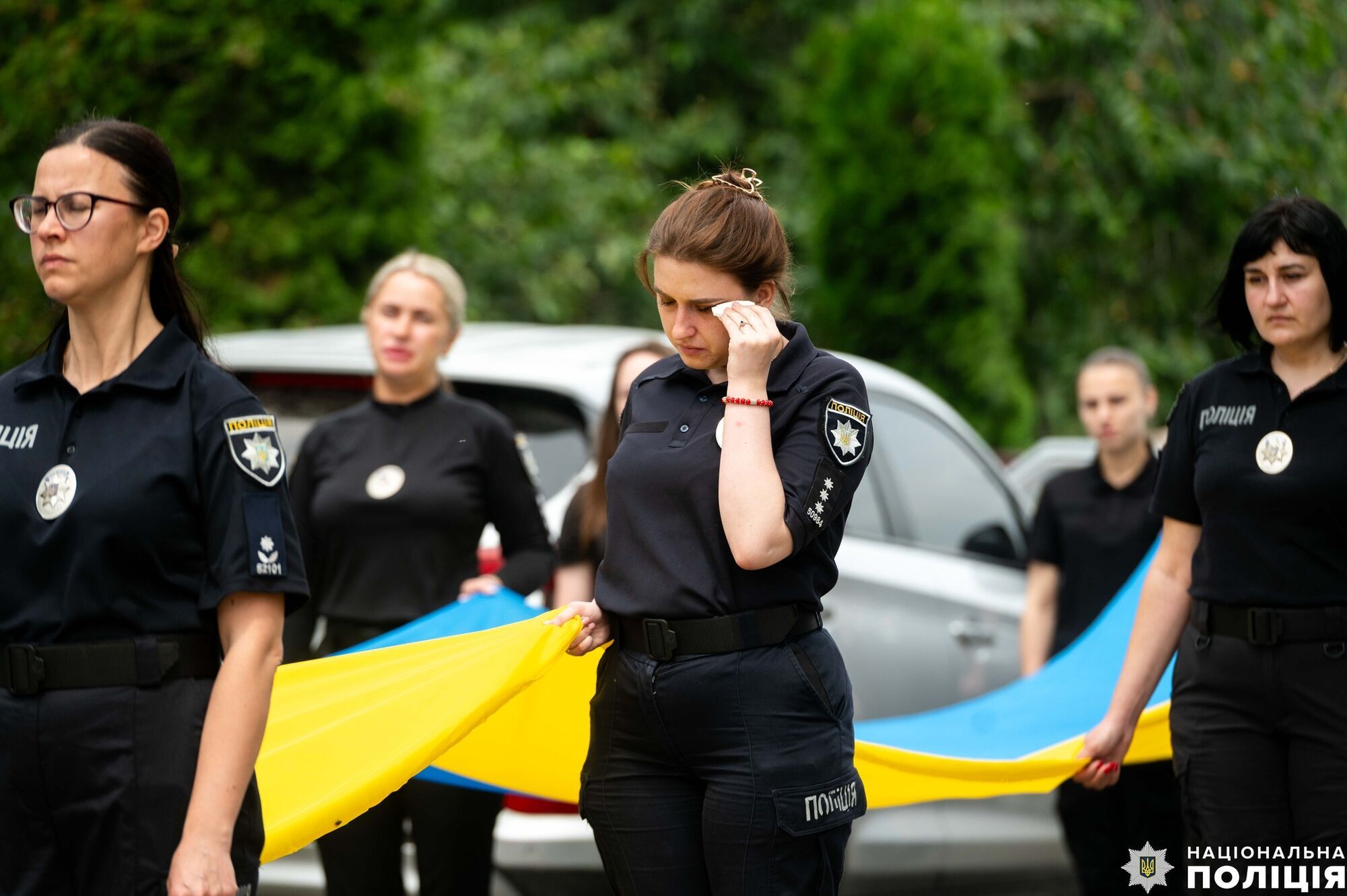 Її шукали три дні: на Рівненщині попрощалися з поліцейською, яку змило хвилею з пірса в Одесі. Фото