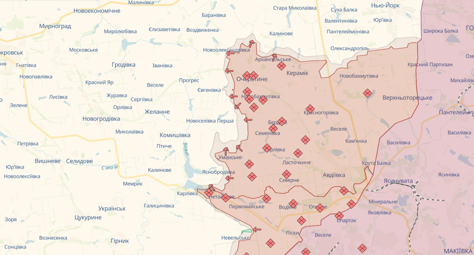 ЗСУ відбили ворожі атаки в районах Вовчанська і Липців, на Куп’янському напрямку тривають бої – Генштаб