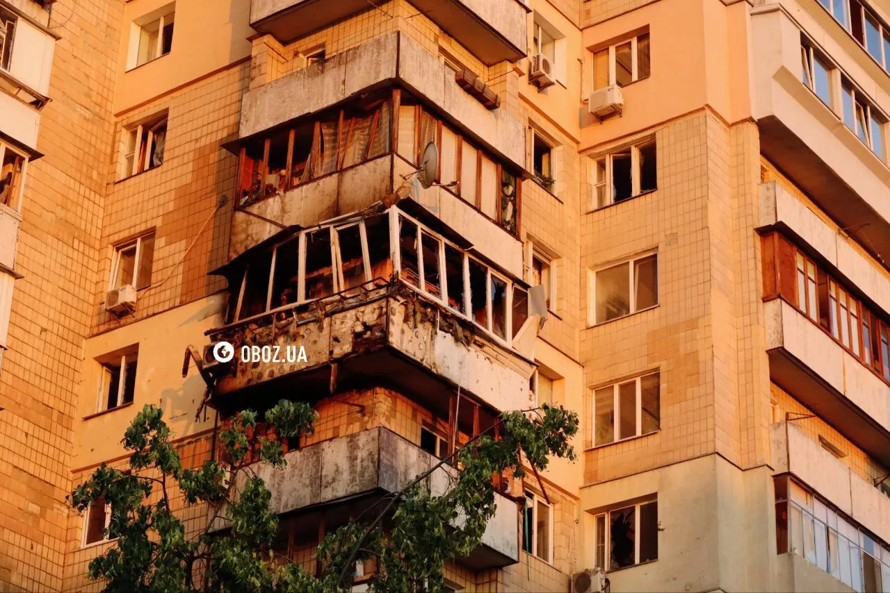 Ракетный обстрел Киева: Кличко рассказал о состоянии поврежденного дома на Оболони