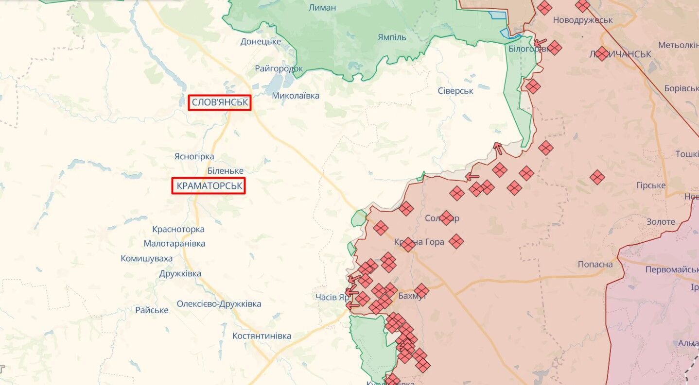 Оккупанты пытаются захватить Часов Яр, Клещиевку и Калиновку на Донетчине: в ОСГВ "Хортица" рассказали о ситуации