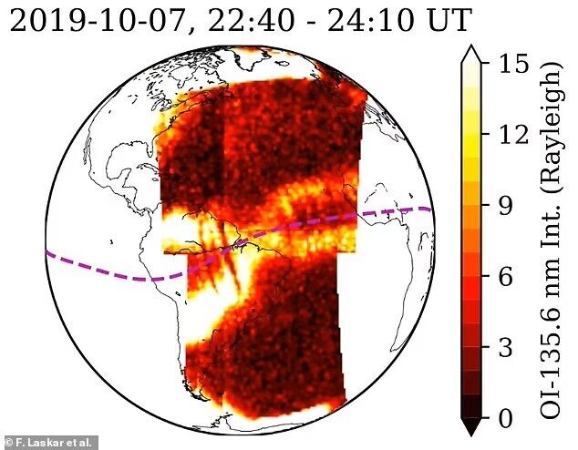 NASA обнаружило странные X-образные структуры в верхних слоях атмосферы Земли, которые могут нанести вред радио- и GPS-сигналам 