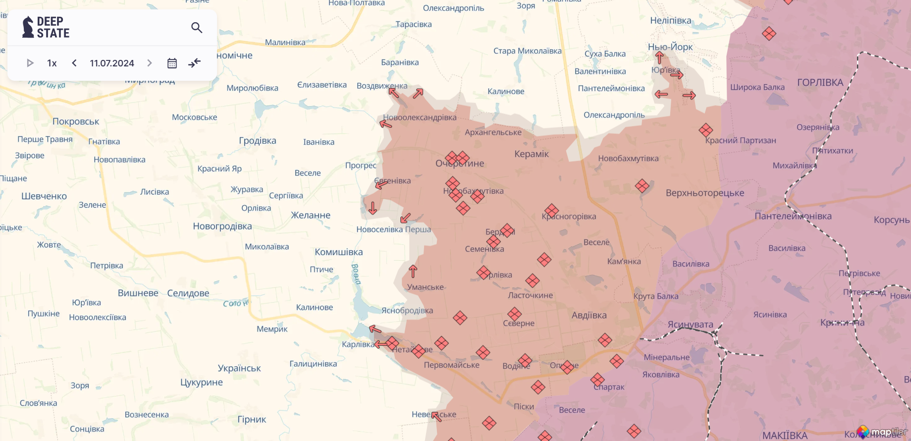 ВСУ отразили десятки атак оккупантов на Покровском направлении, поражены шесть пунктов управления врага – Генштаб