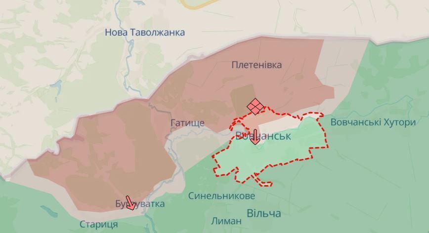 Армія РФ проводить перегрупування і готує нові підрозділи для атак у Вовчанську – ОТУ Харків