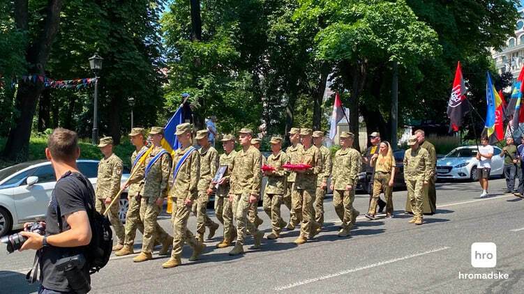 У Києві попрощалися із командиром батальйону ОУН Миколою Коханівським. Фото