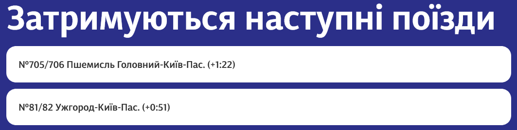 Увечері 16 липня потяг на популярному напрямку з Польщі до України йде з великим запізненням