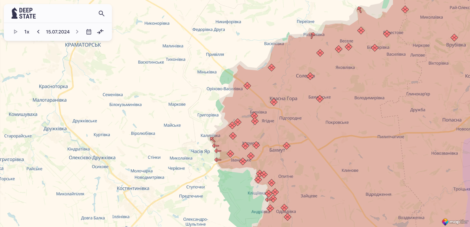 ВСУ отразили более 30 атак на Покровском направлении: в Генштабе назвали самые горячие участки фронта. Карта